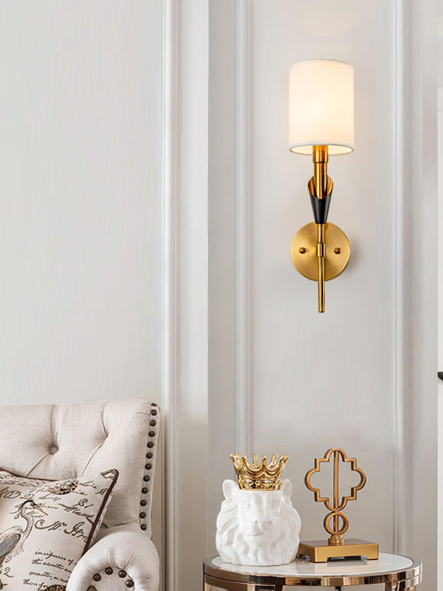 Eurzorira Fabric Wall Light-Neutral Decor