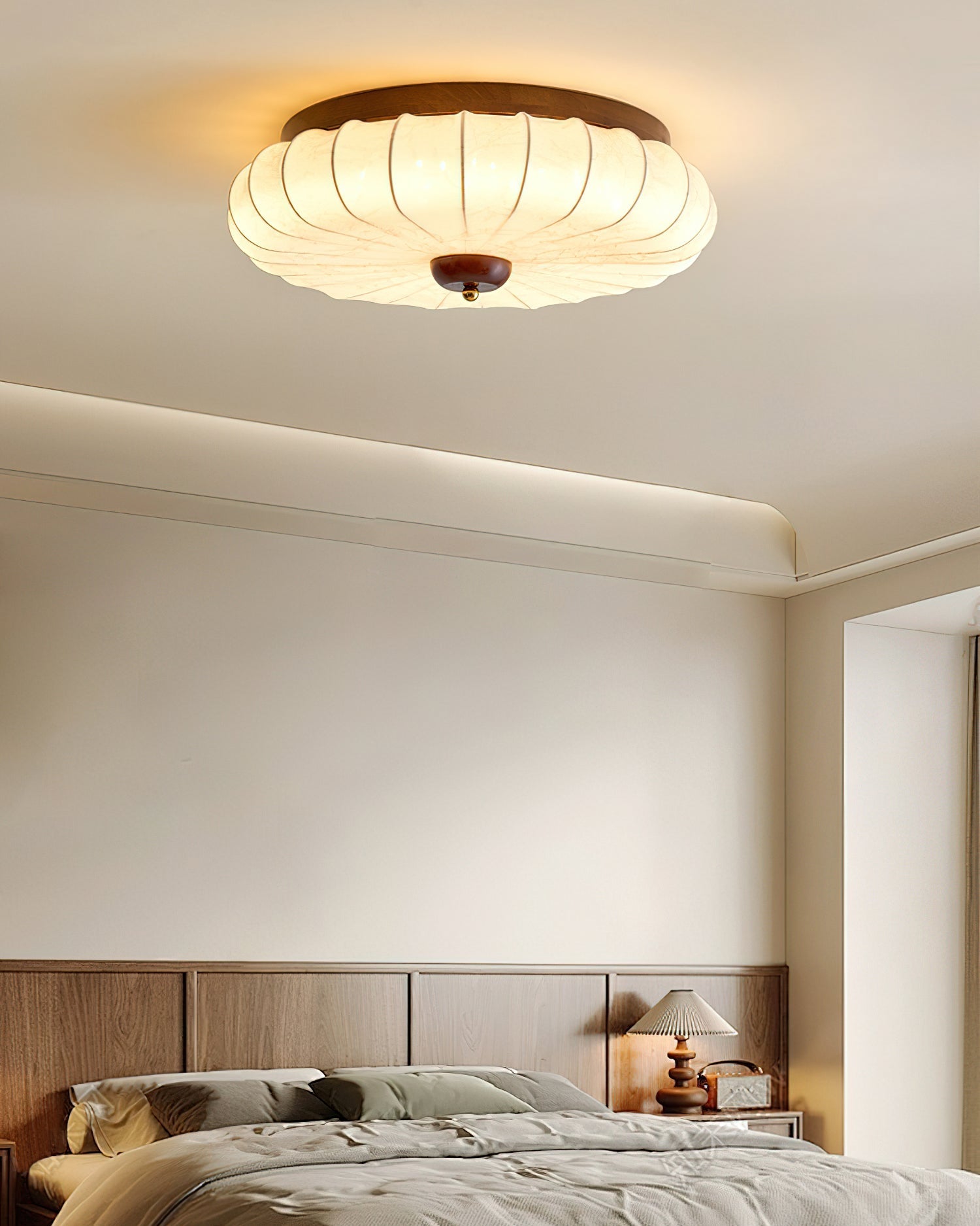 Lifestyle image showing the light in a home office.