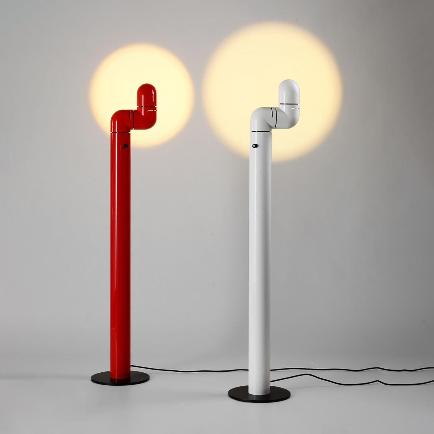 Nyor Aluminum Floor Lamp-Neutral Decor