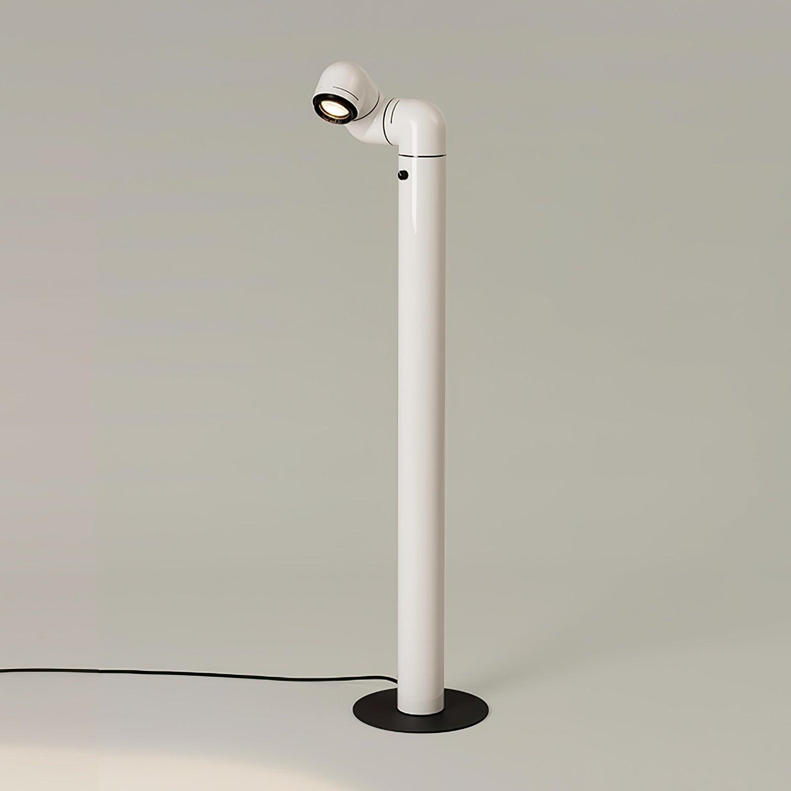 Nyor Aluminum Floor Lamp-Neutral Decor
