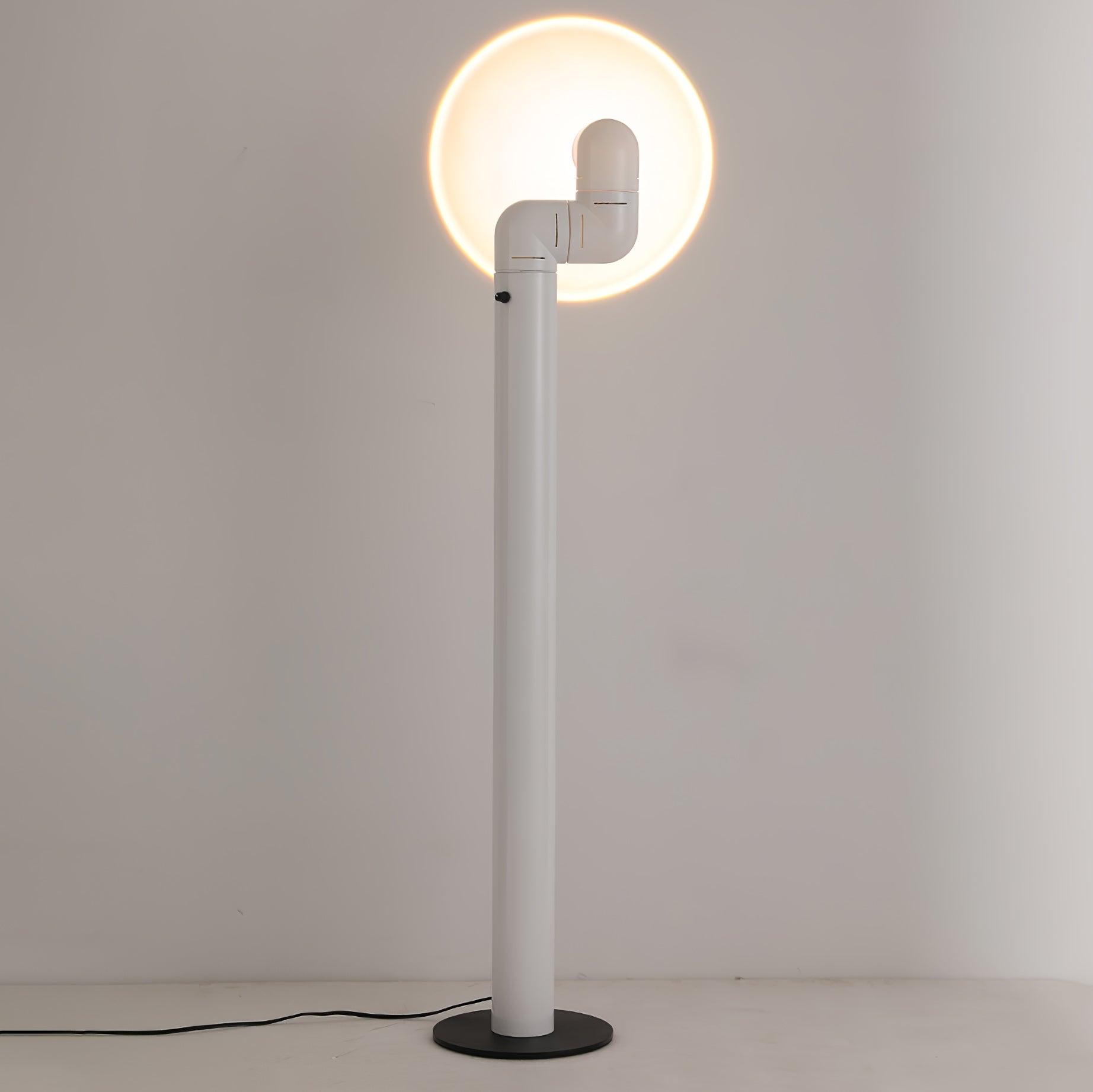 Nyor Aluminum Floor Lamp-Neutral Decor
