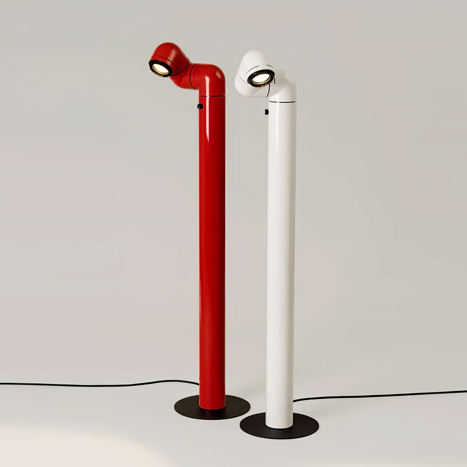 Nyor Aluminum Floor Lamp-Neutral Decor