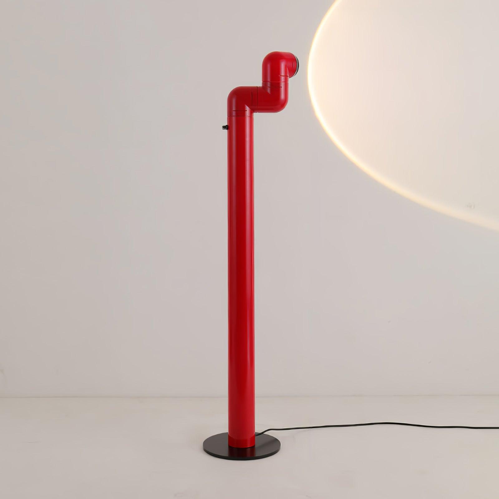 Nyor Aluminum Floor Lamp-Neutral Decor