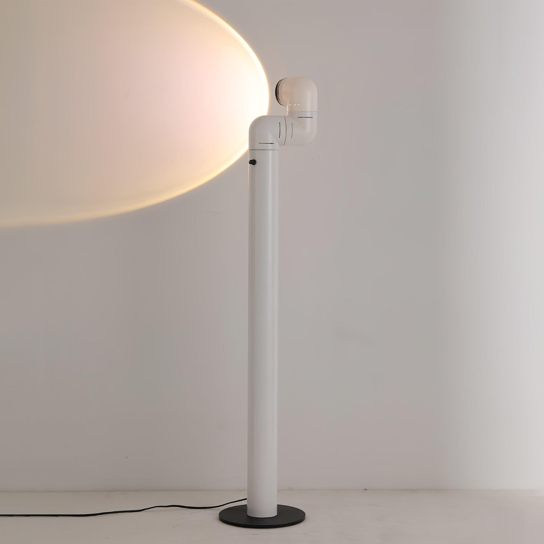 Nyor Aluminum Floor Lamp-Neutral Decor
