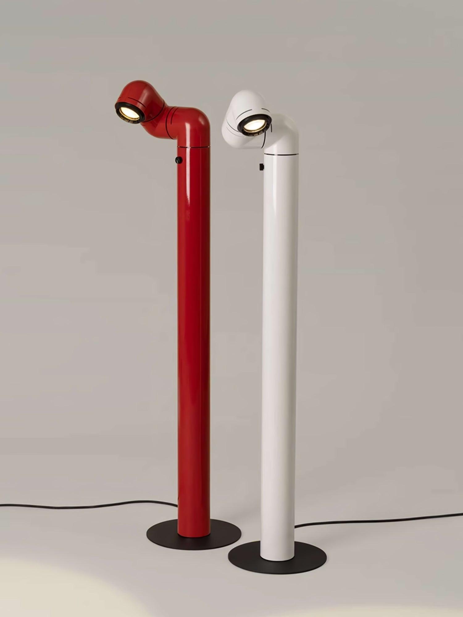 Nyor Aluminum Floor Lamp-Neutral Decor