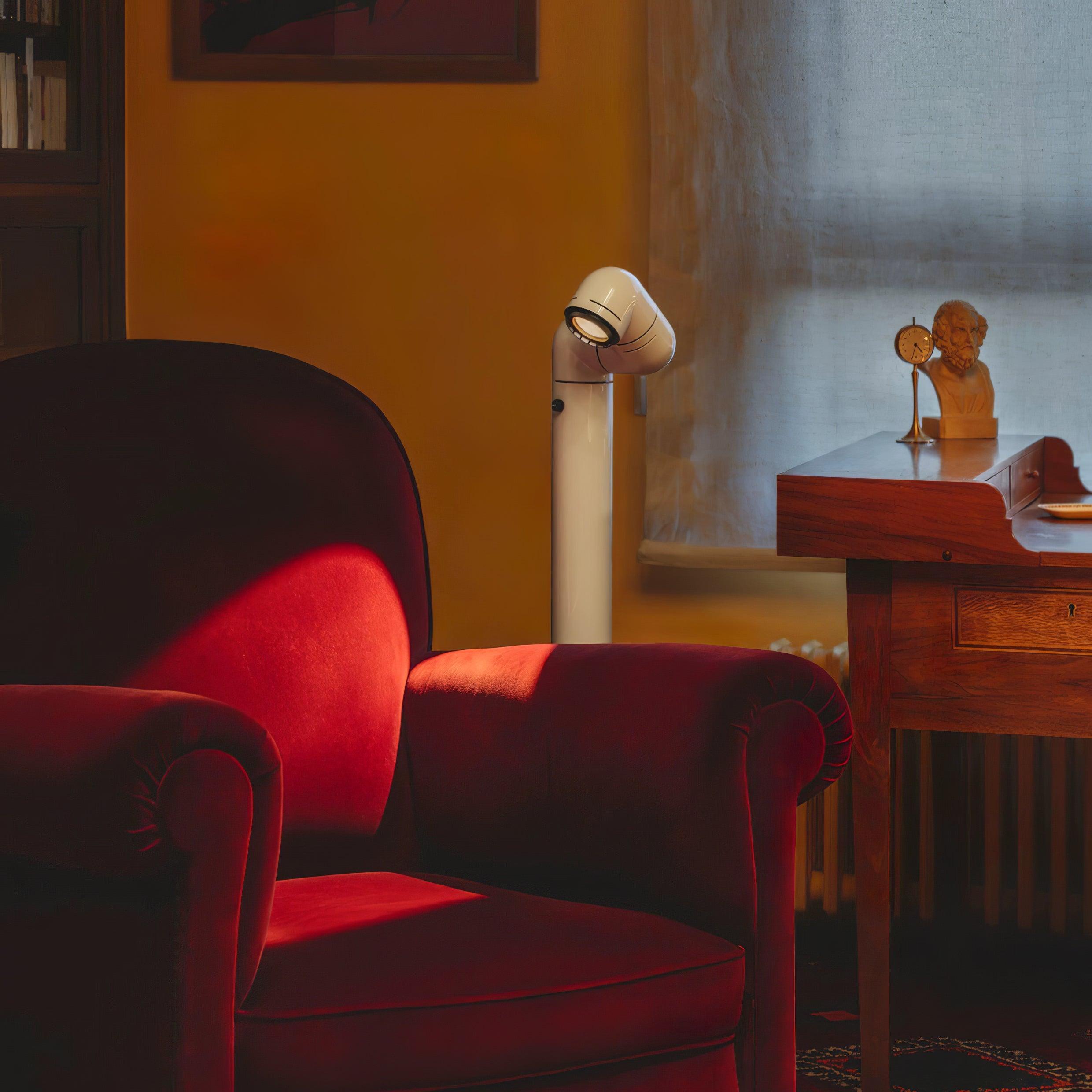 Nyor Aluminum Floor Lamp-Neutral Decor