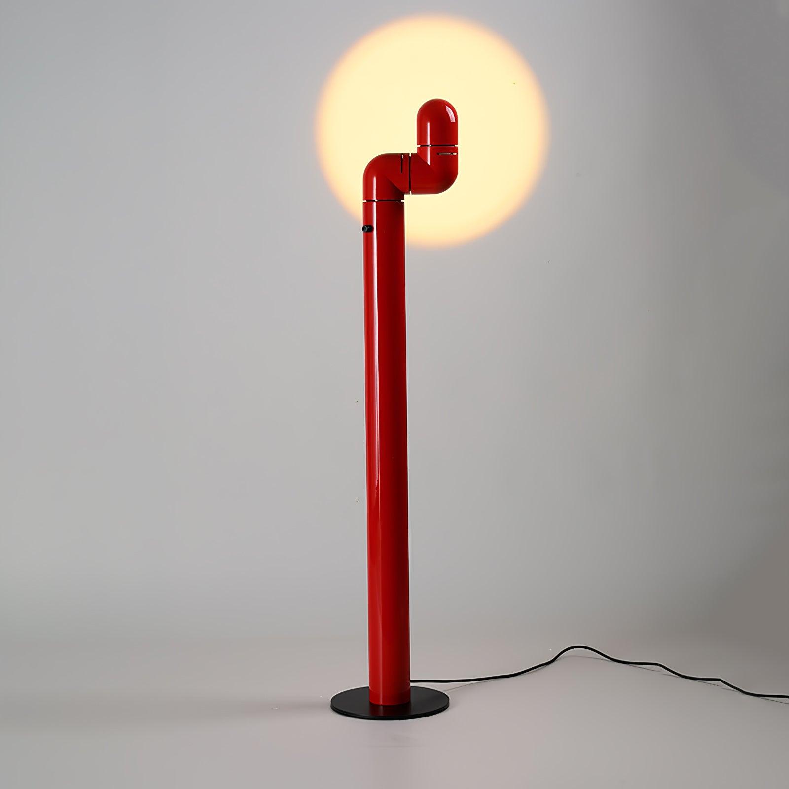 Nyor Aluminum Floor Lamp-Neutral Decor