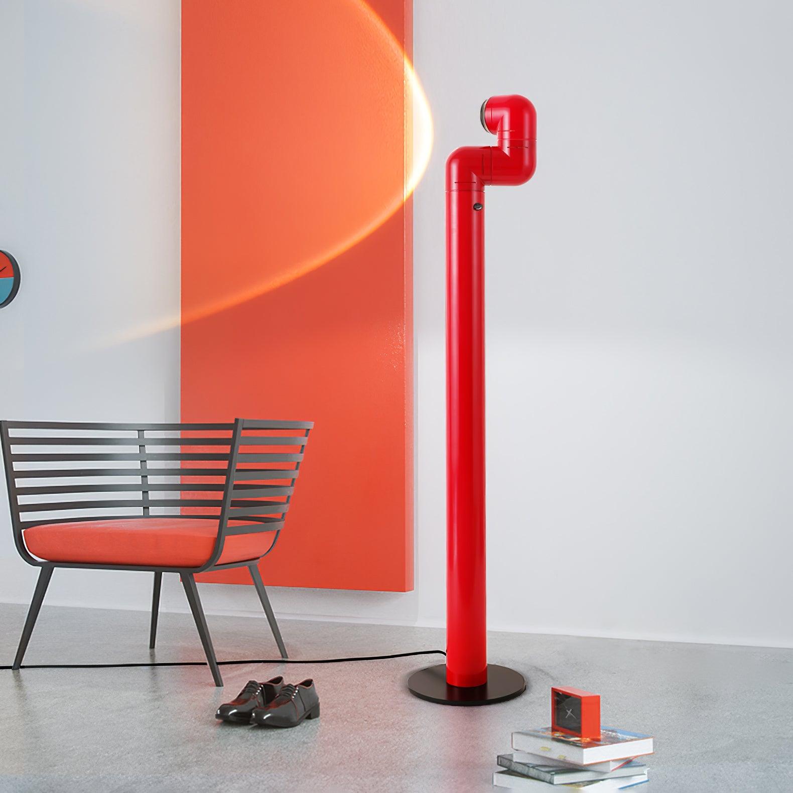 Nyor Aluminum Floor Lamp-Neutral Decor