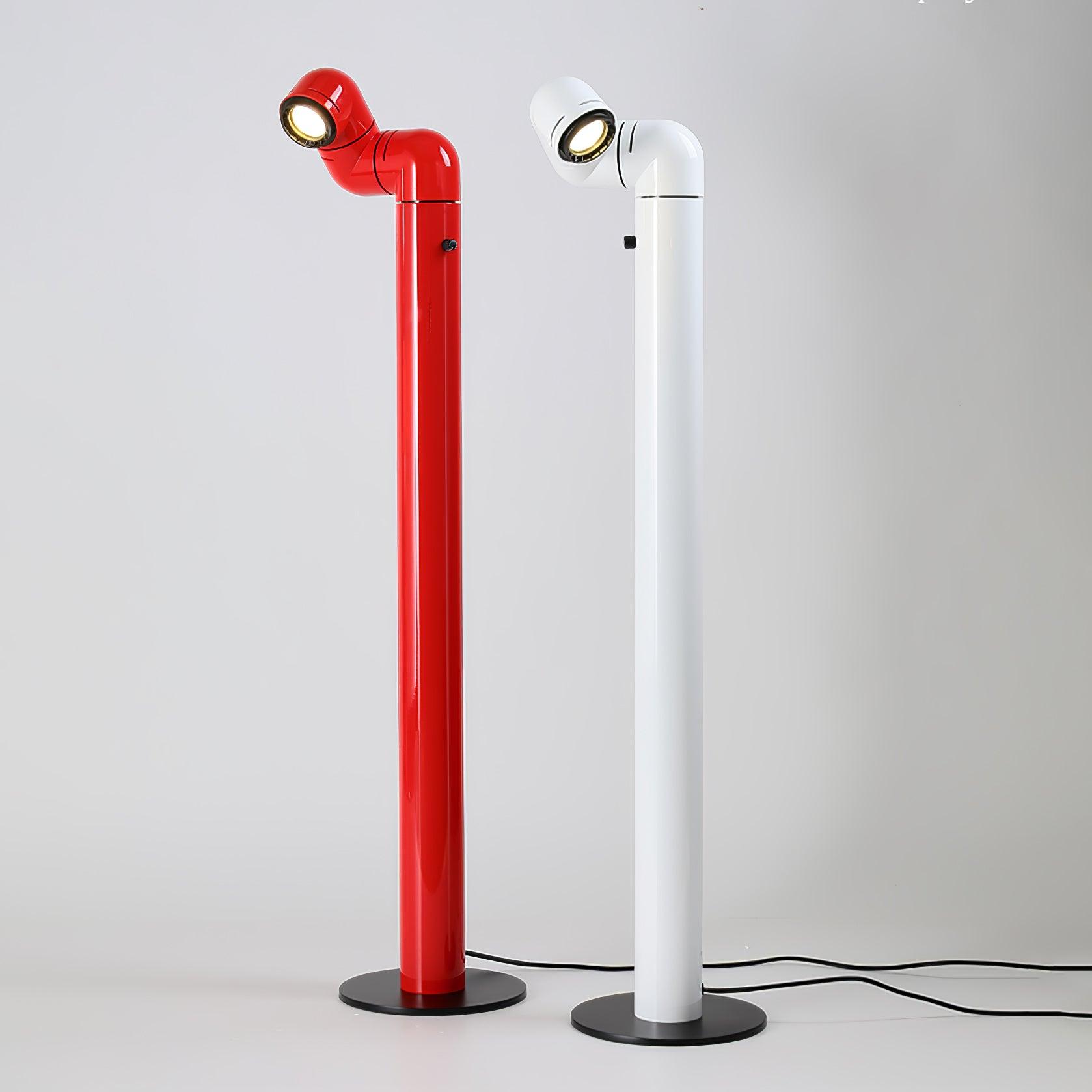 Nyor Aluminum Floor Lamp-Neutral Decor