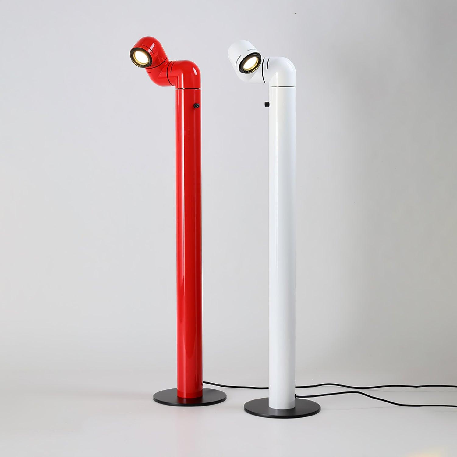 Nyor Aluminum Floor Lamp-Neutral Decor