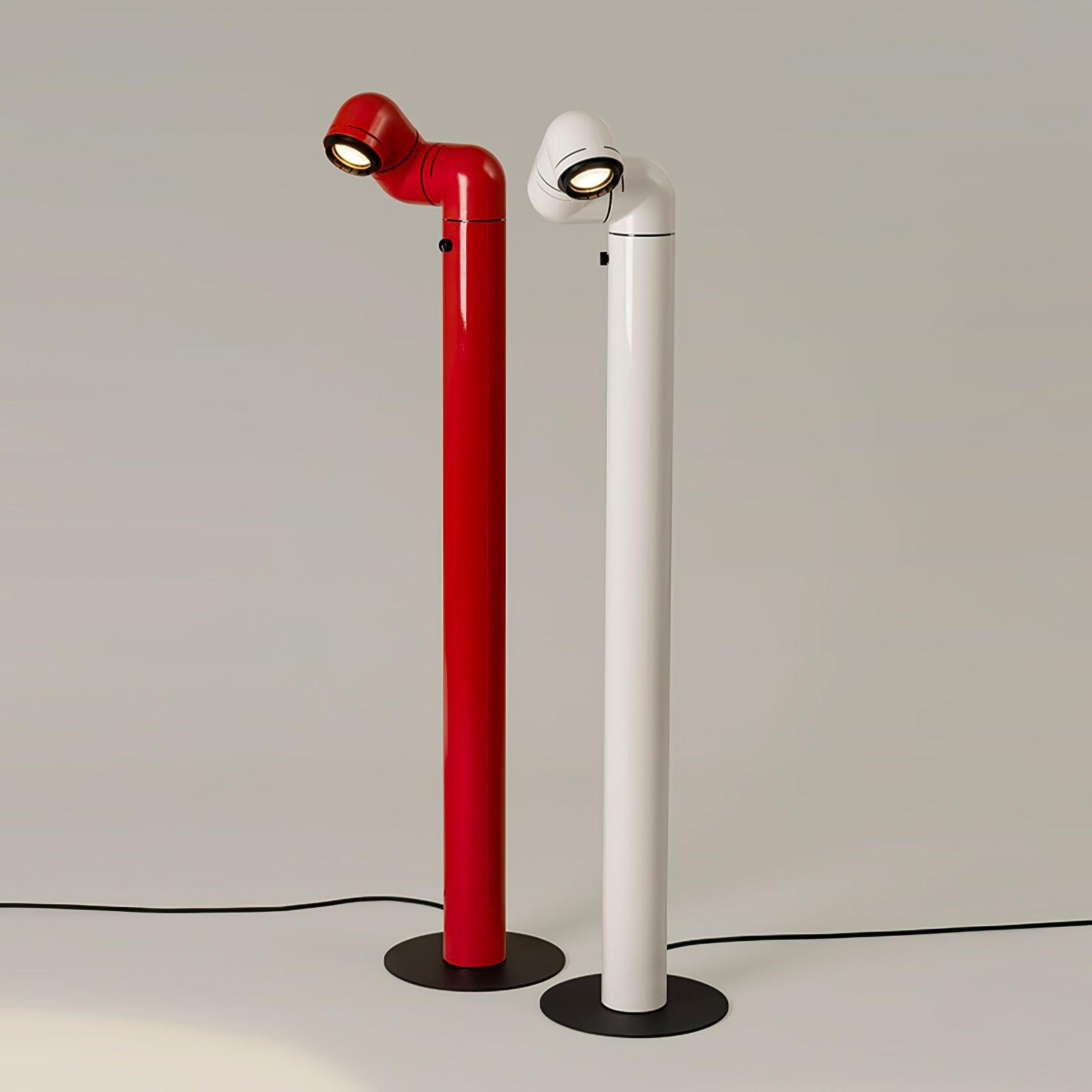 Nyor Aluminum Floor Lamp-Neutral Decor