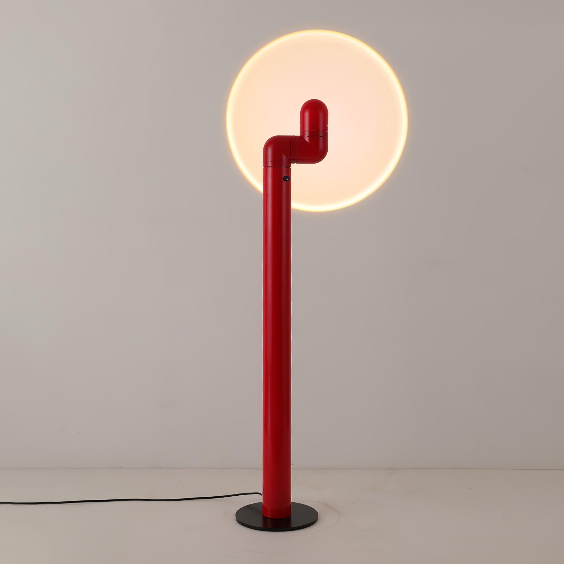 Nyor Aluminum Floor Lamp-Neutral Decor