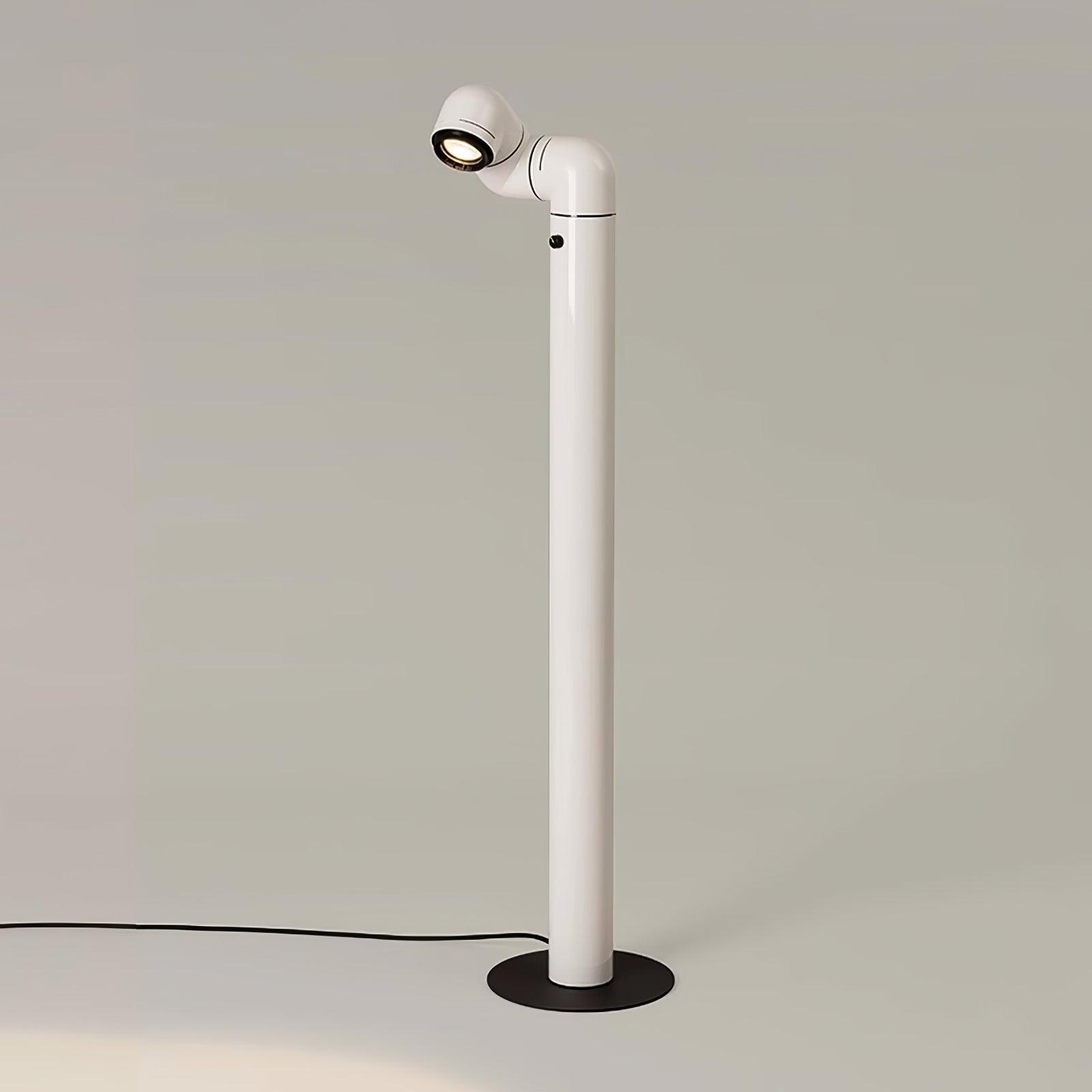 Nyor Aluminum Floor Lamp-Neutral Decor