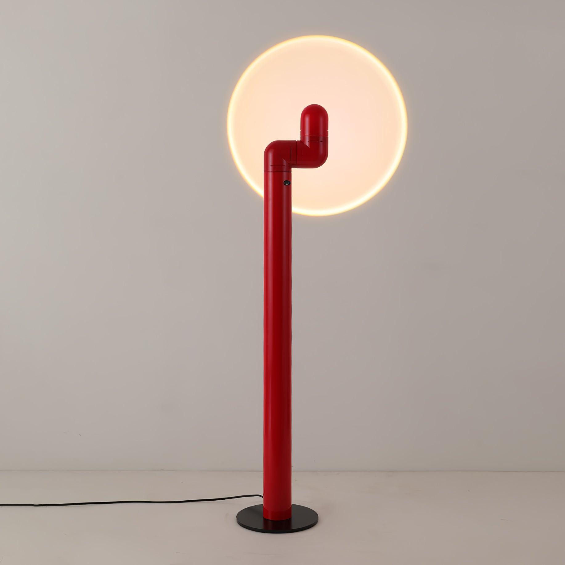 Nyor Aluminum Floor Lamp-Neutral Decor