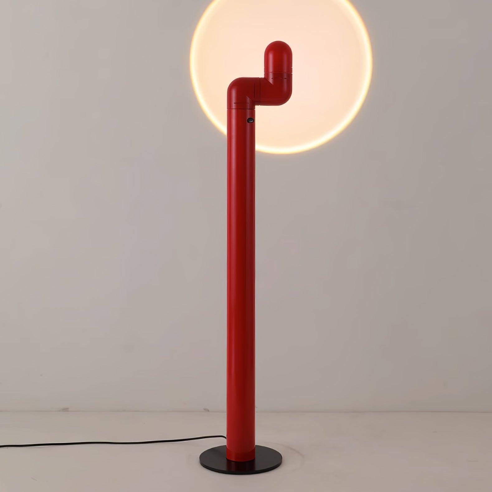Nyor Aluminum Floor Lamp-Neutral Decor