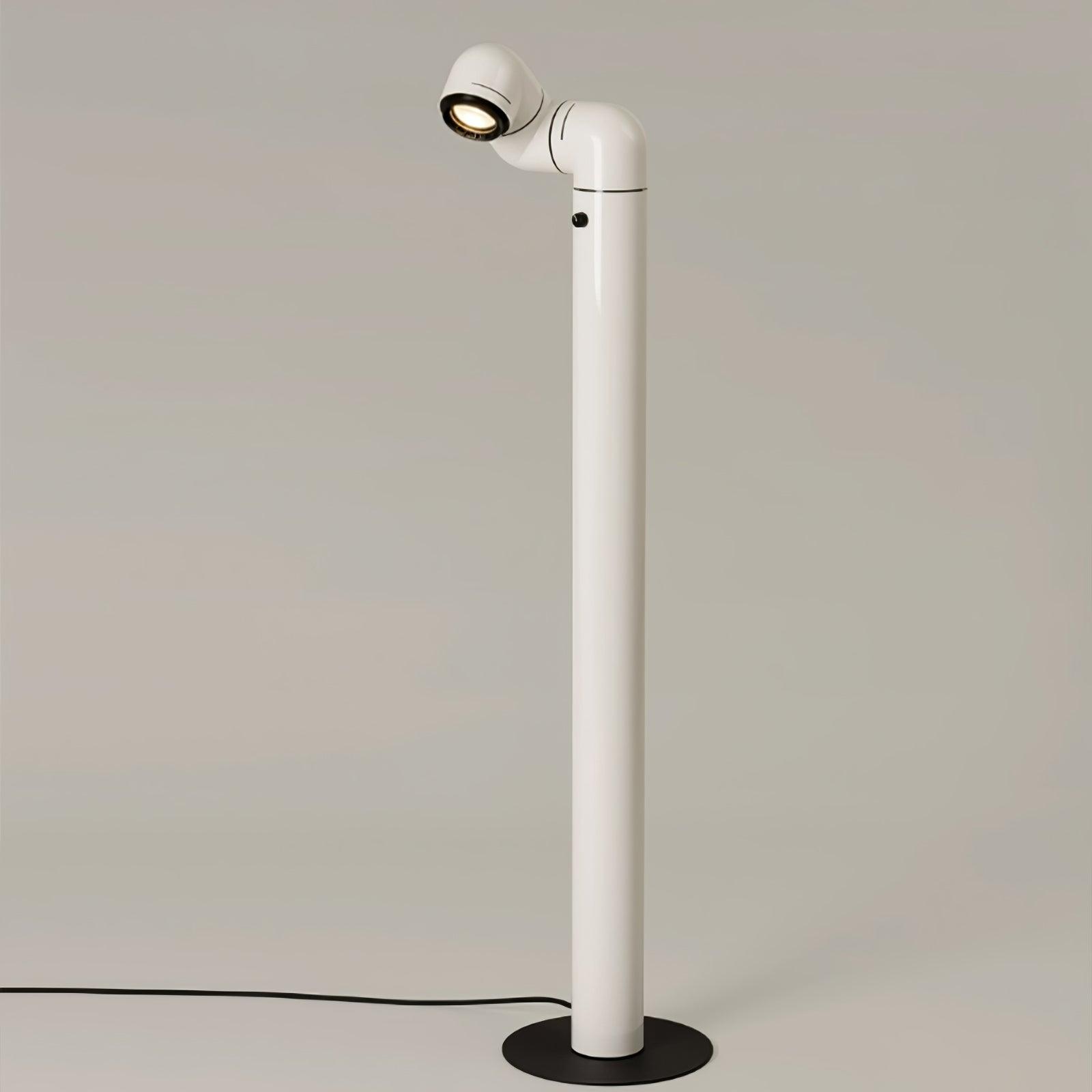 Nyor Aluminum Floor Lamp-Neutral Decor