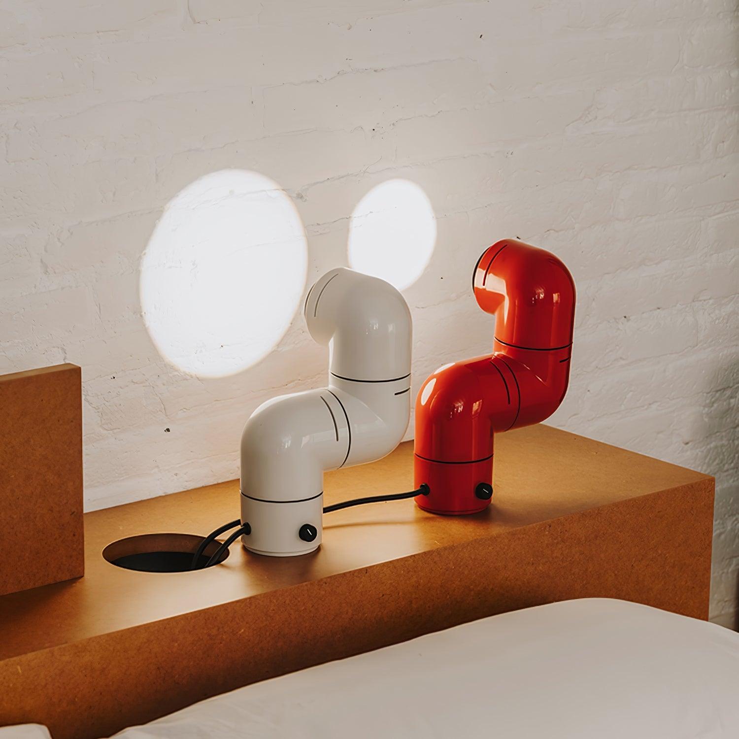 Liorain Resin Playful Table Lamp-Neutral Decor