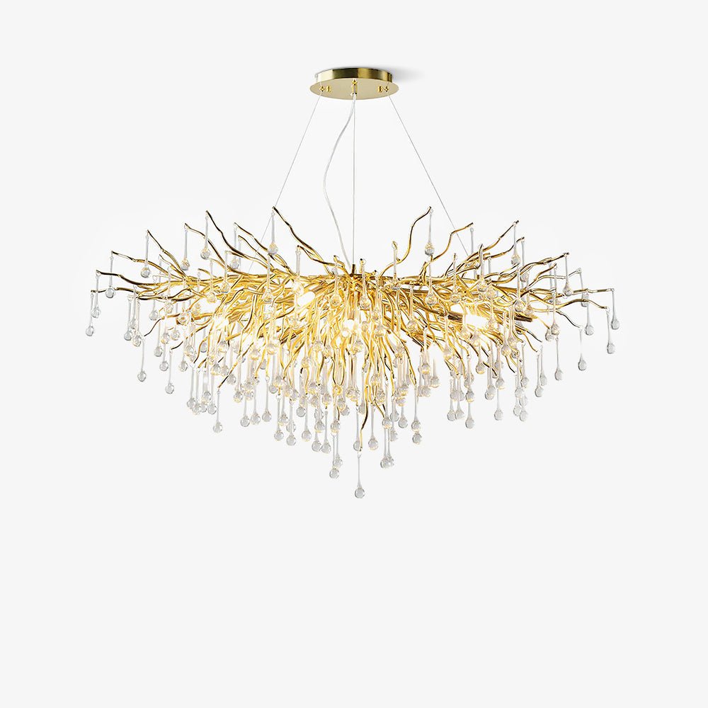 Draven Postmodern Luxury Crystal Chandelier-Neutral Decor