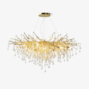 Draven Postmodern Luxury Crystal Chandelier-Neutral Decor