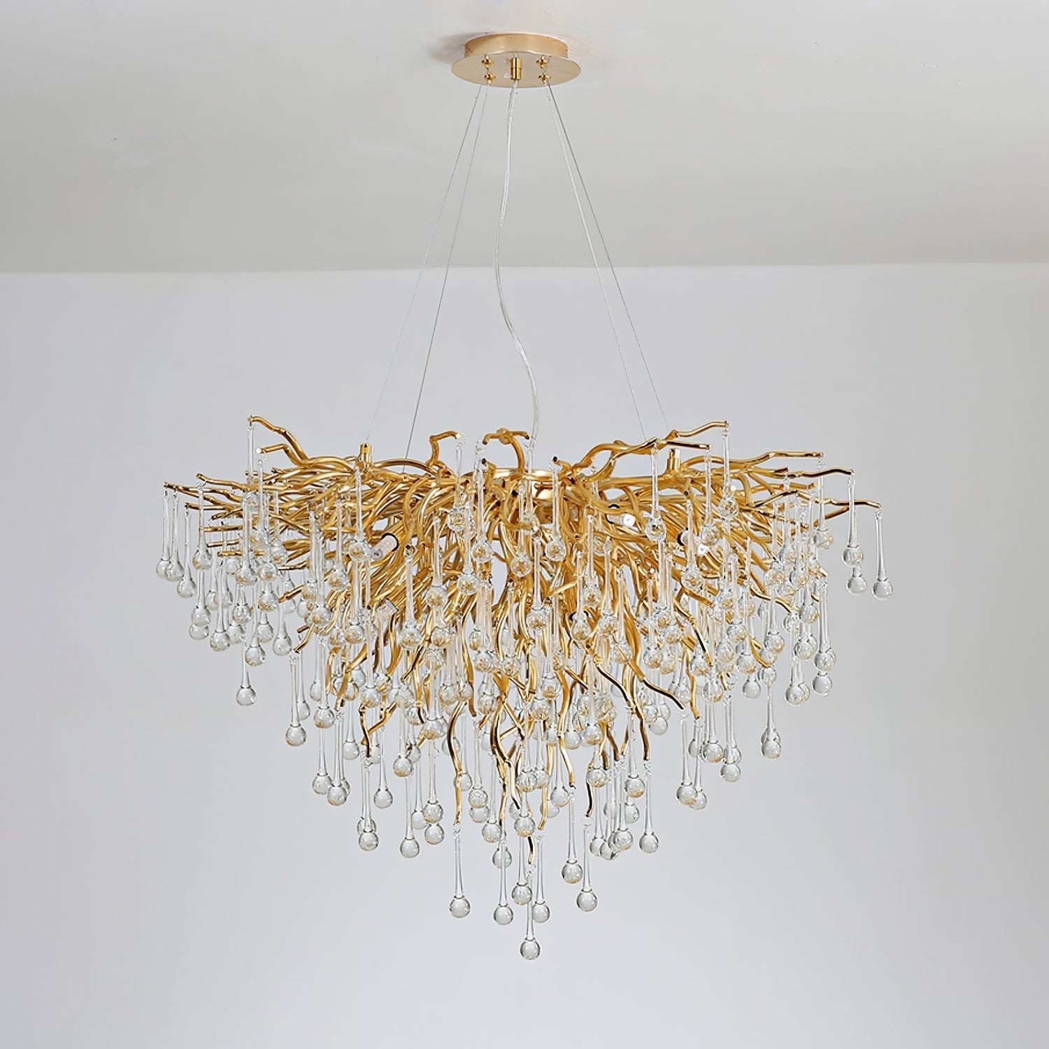 Draven Postmodern Luxury Crystal Chandelier-Neutral Decor