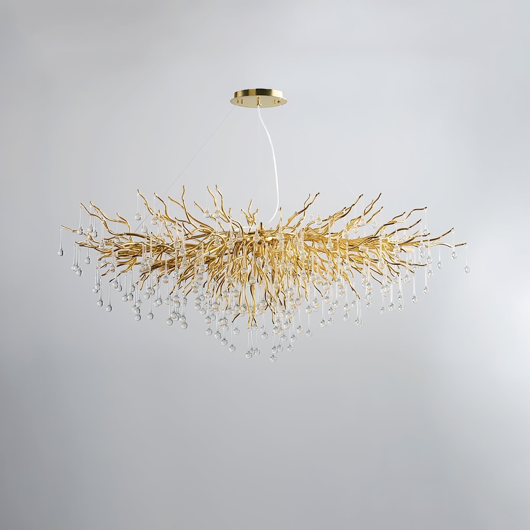Draven Postmodern Luxury Crystal Chandelier-Neutral Decor