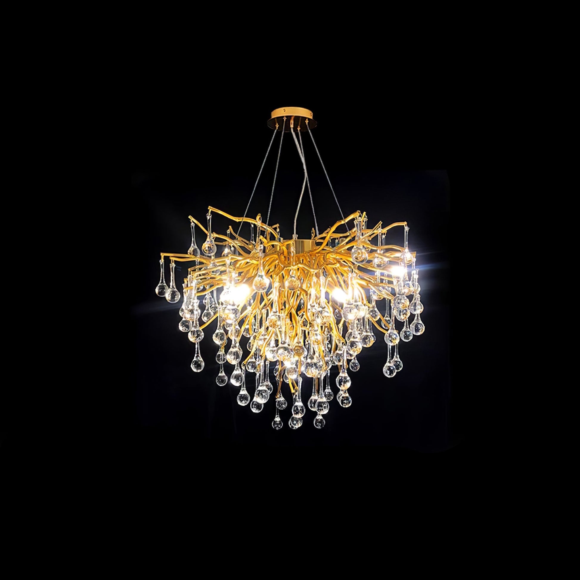 Draven Postmodern Luxury Crystal Chandelier-Neutral Decor