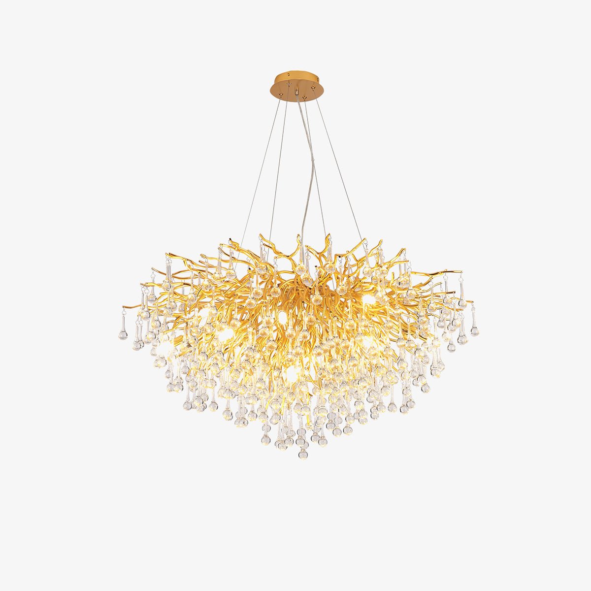Draven Postmodern Luxury Crystal Chandelier-Neutral Decor