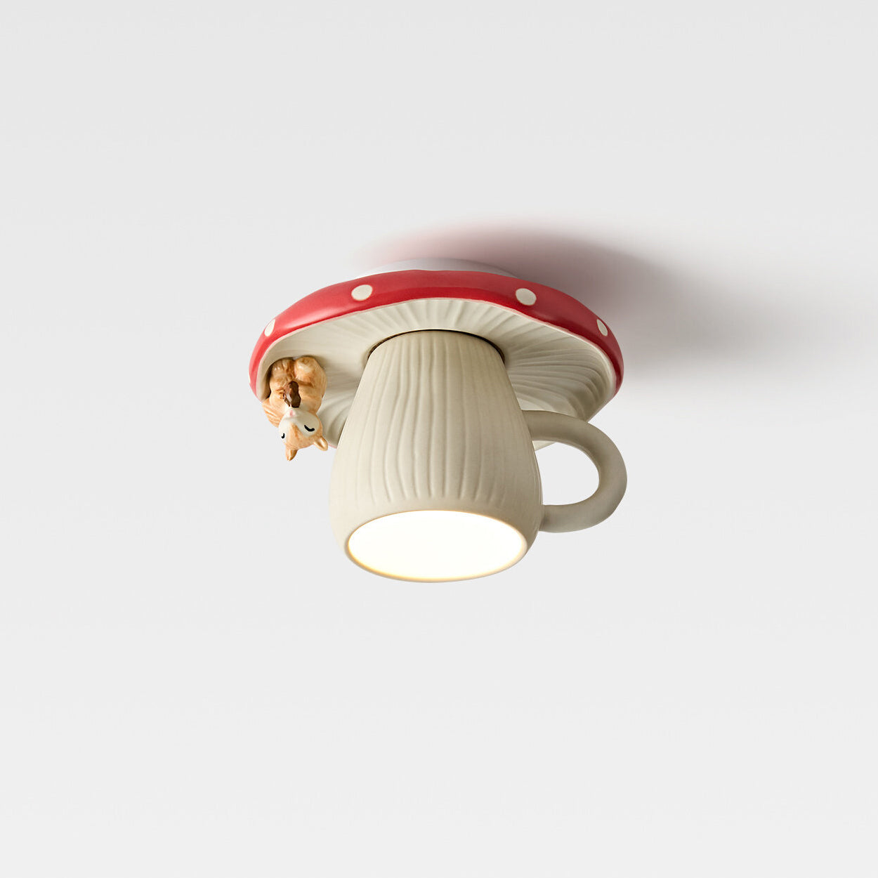 Cozette Mug Flush Mount