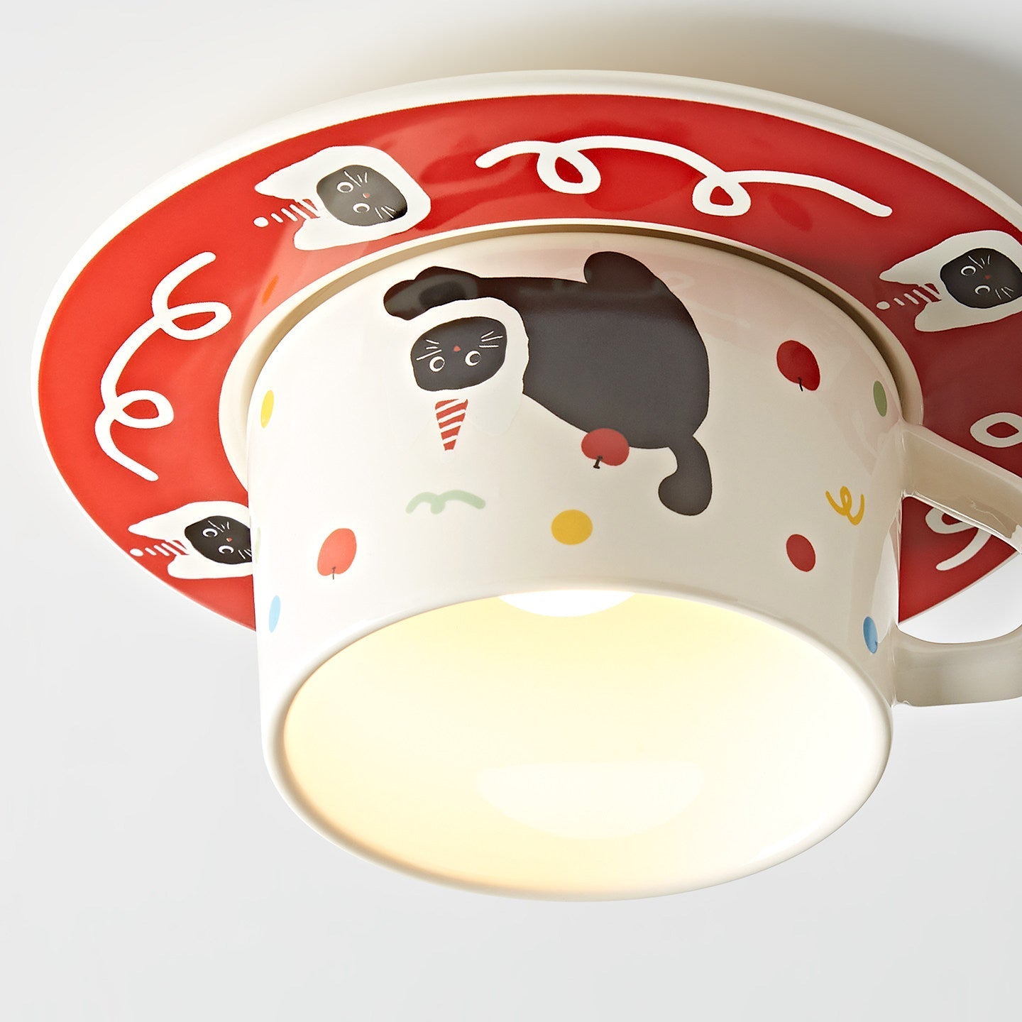 Cozette Mug Flush Mount
