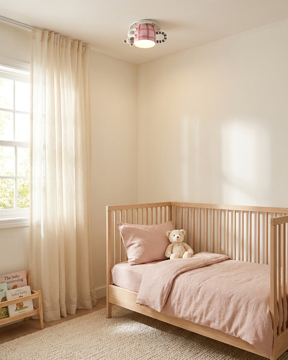 Cozette Mug Flush Mount