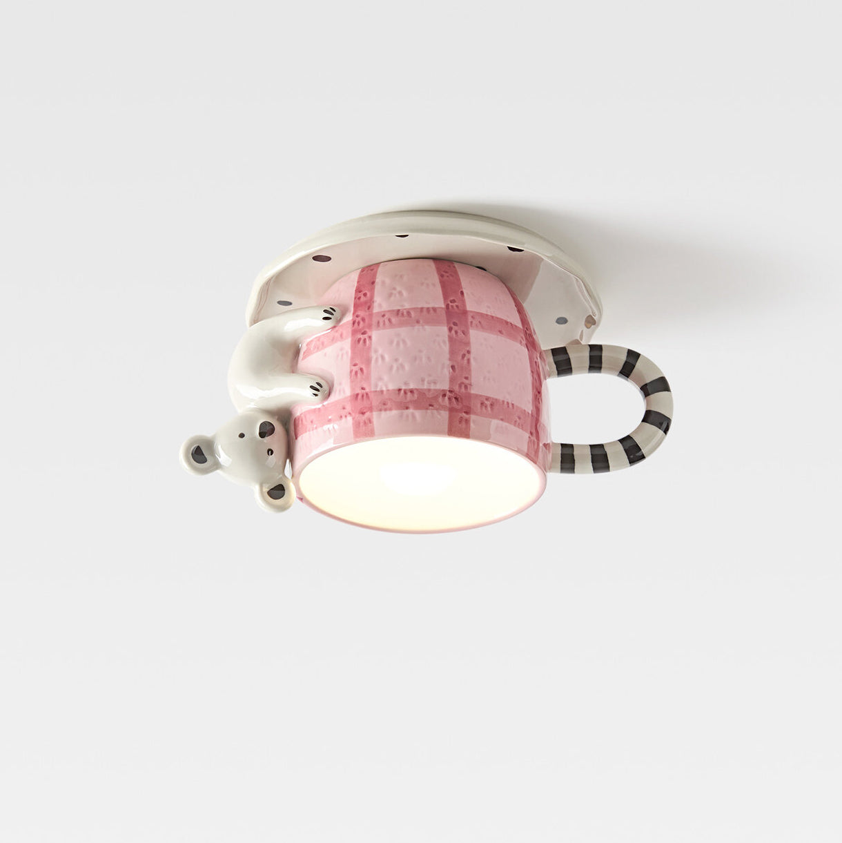 Cozette Mug Flush Mount