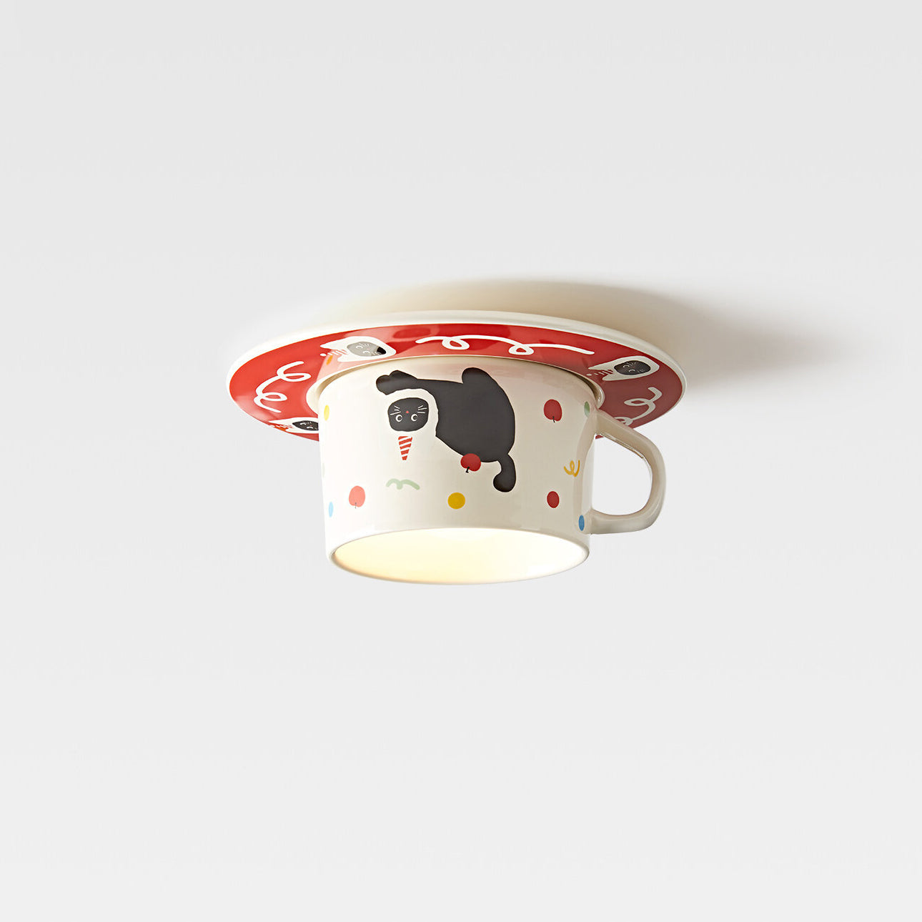 Cozette Mug Flush Mount
