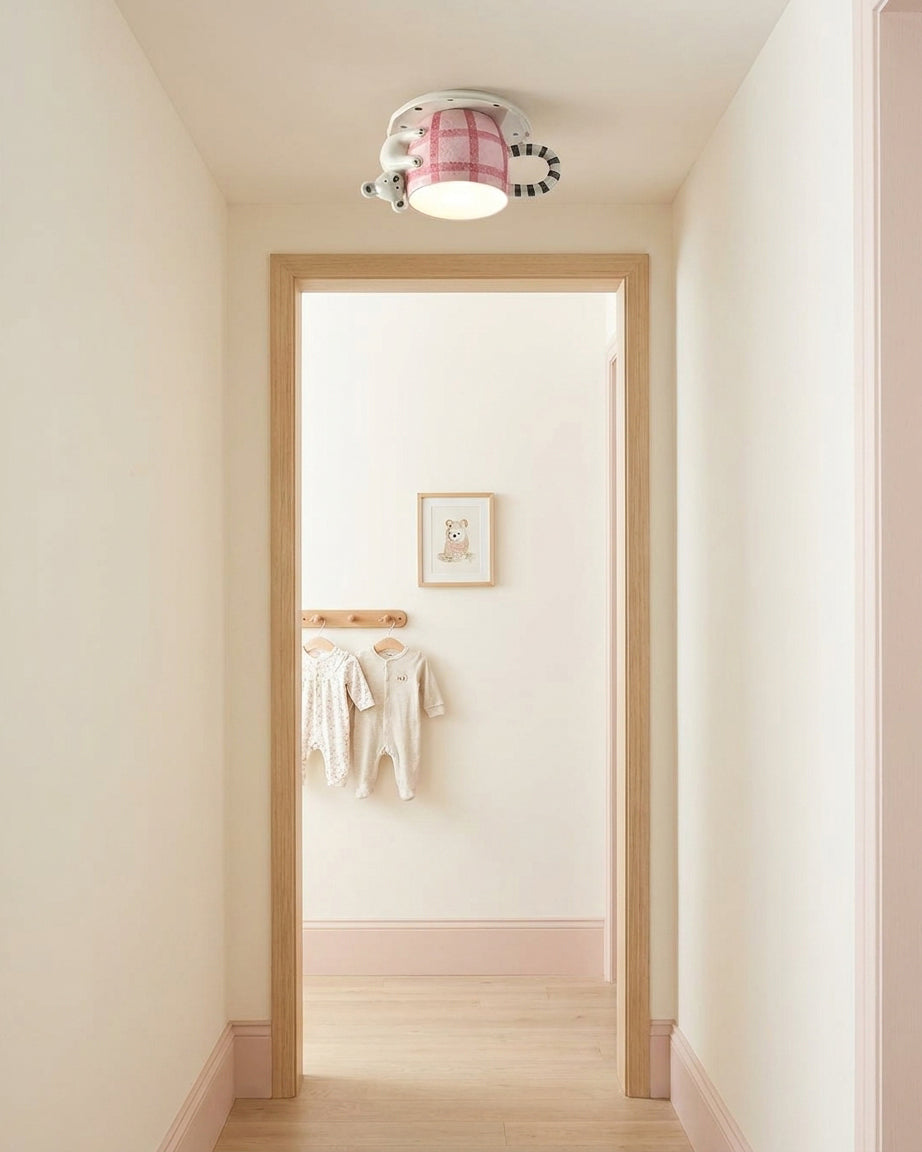 Cozette Mug Flush Mount