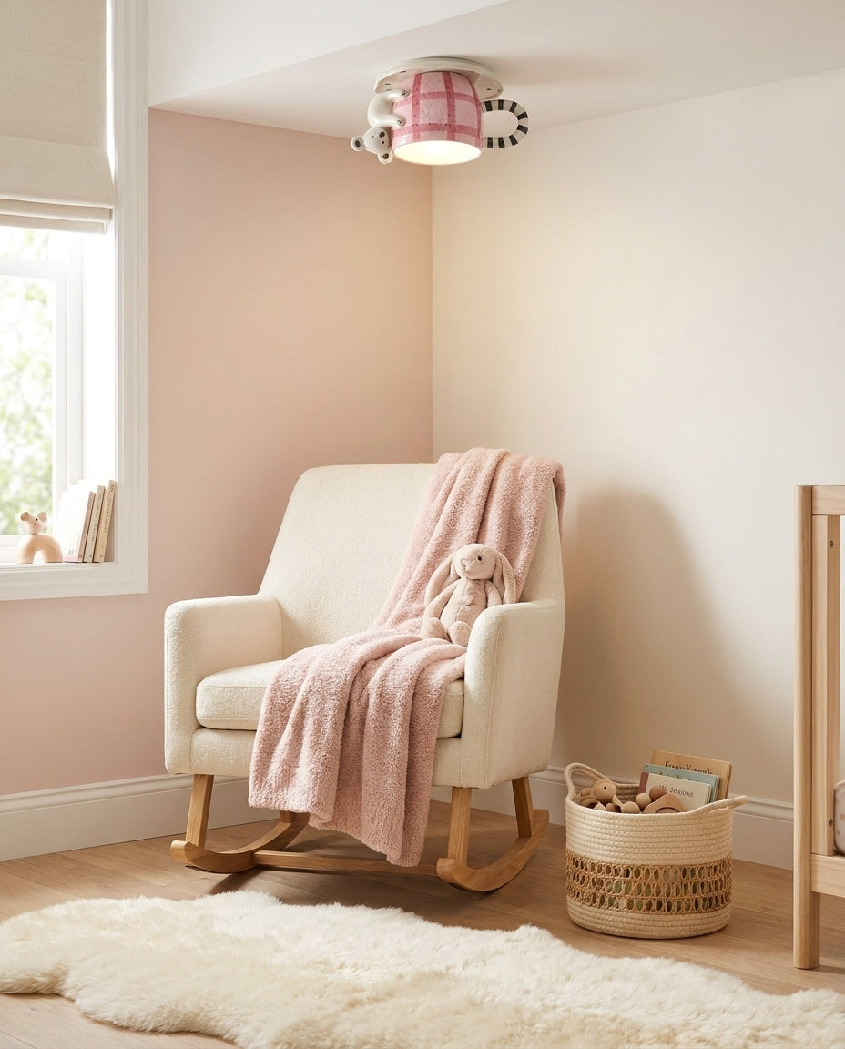 Cozette Mug Flush Mount