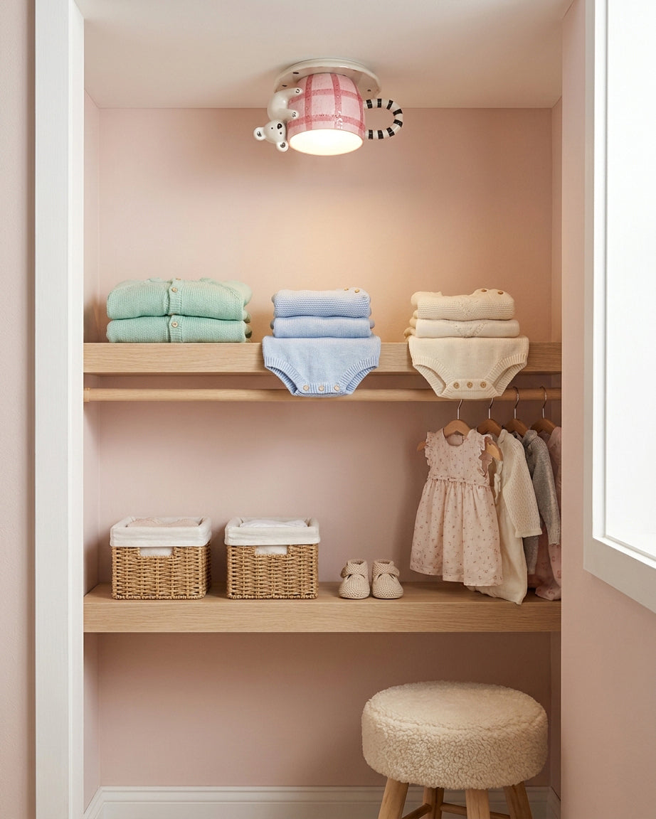 Cozette Mug Flush Mount