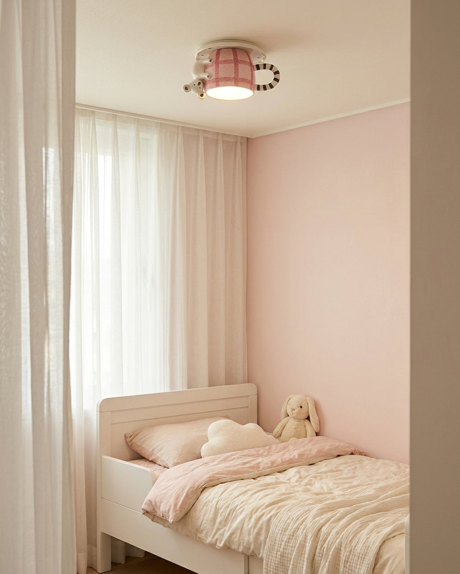 Cozette Mug Flush Mount