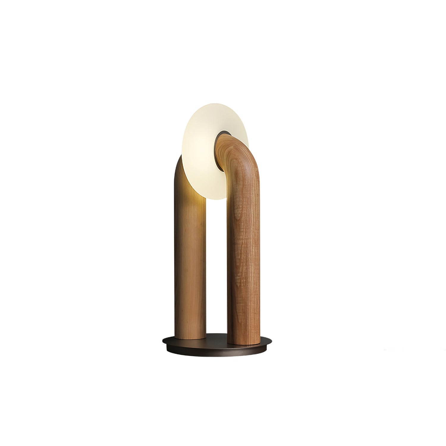 Raelix Wood Vintage Table Lamp-Neutral Decor
