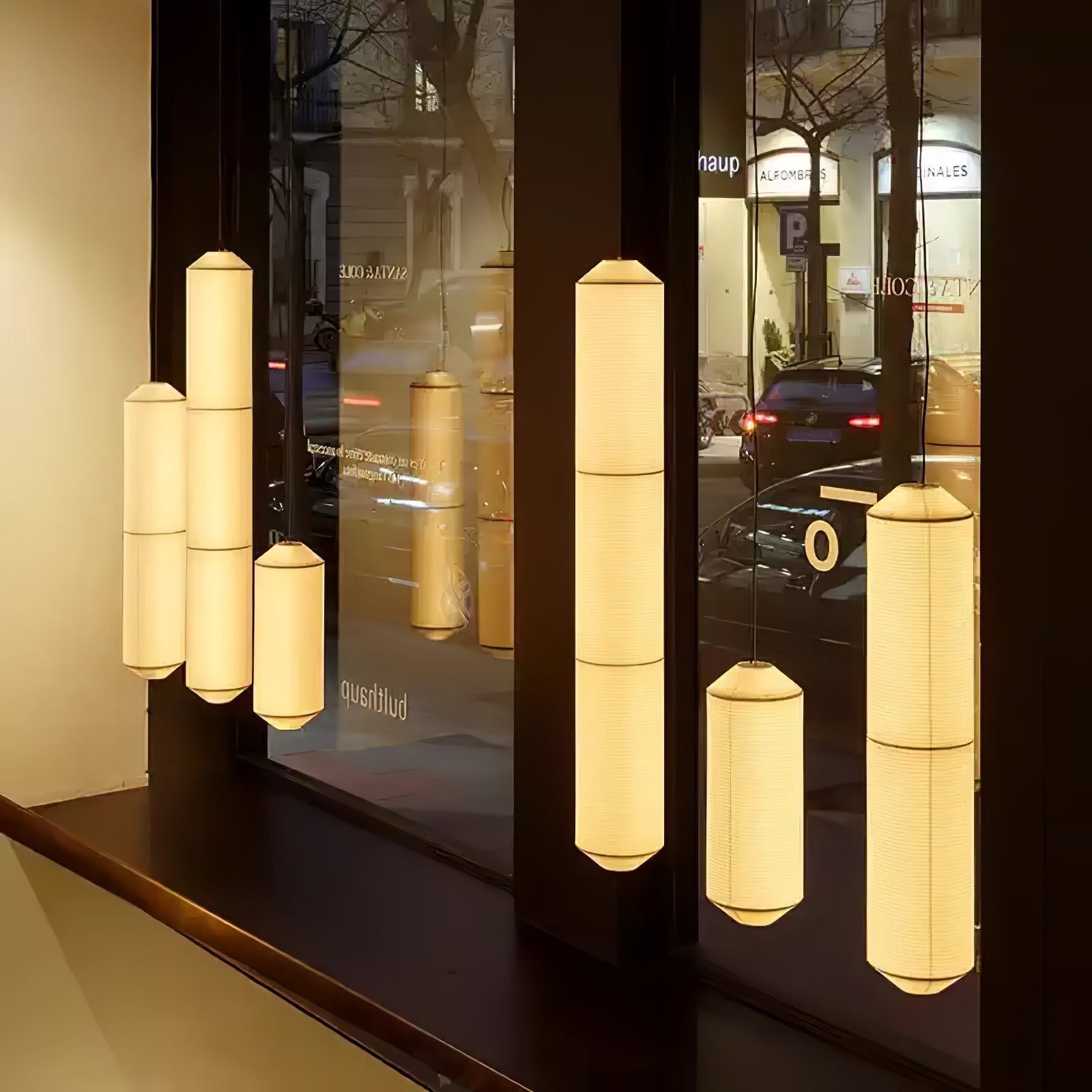 Oren Modern Minimalist Natural Mulberry Silk Pendant Lamp-Neutral Decor