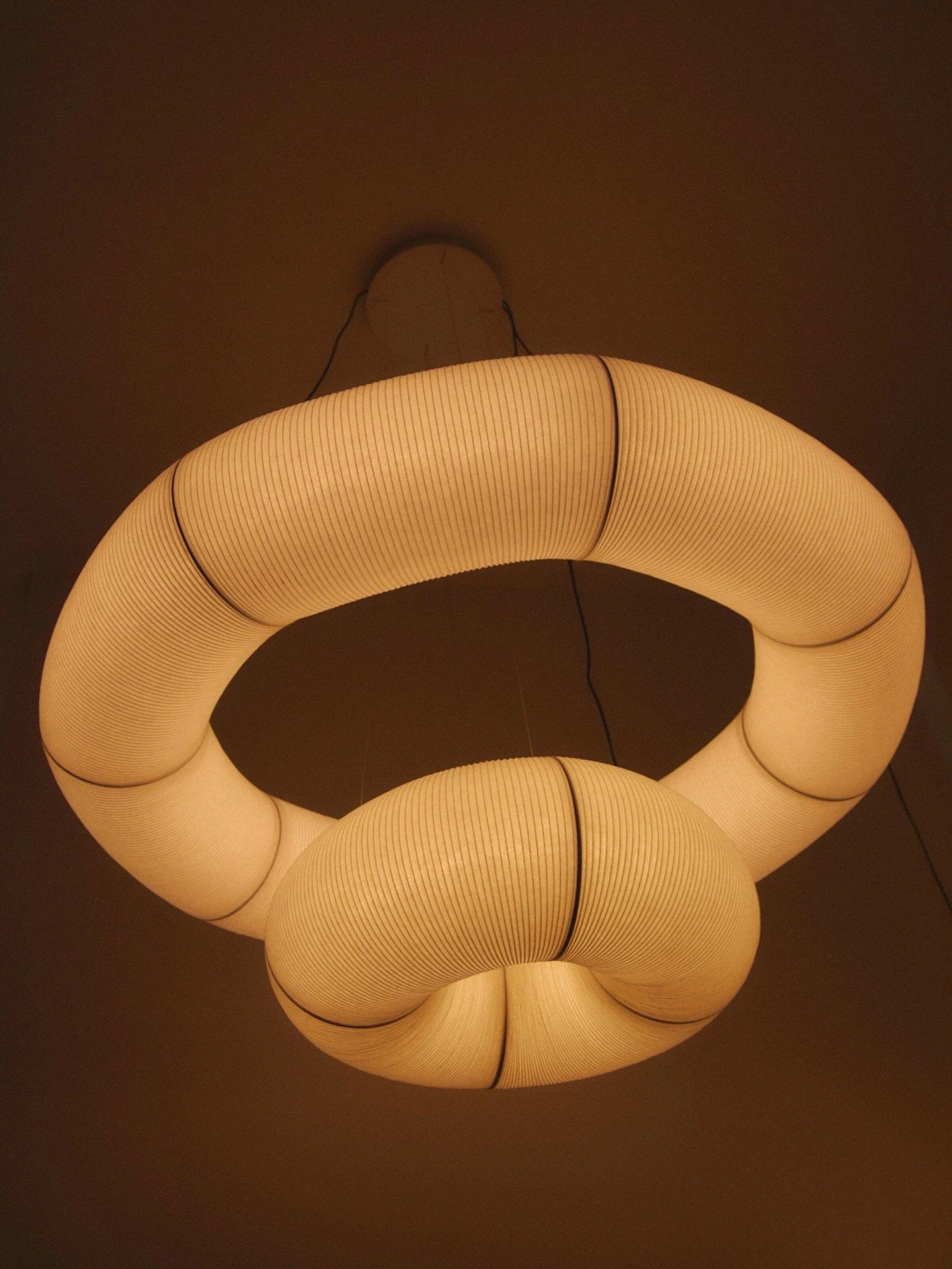Oren Modern Minimalist Natural Mulberry Silk Pendant Lamp-Neutral Decor