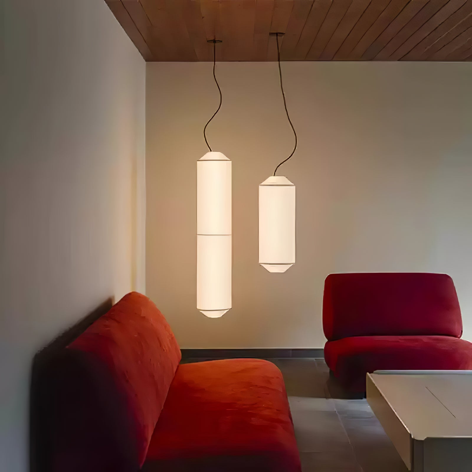 Oren Modern Minimalist Natural Mulberry Silk Pendant Lamp-Neutral Decor