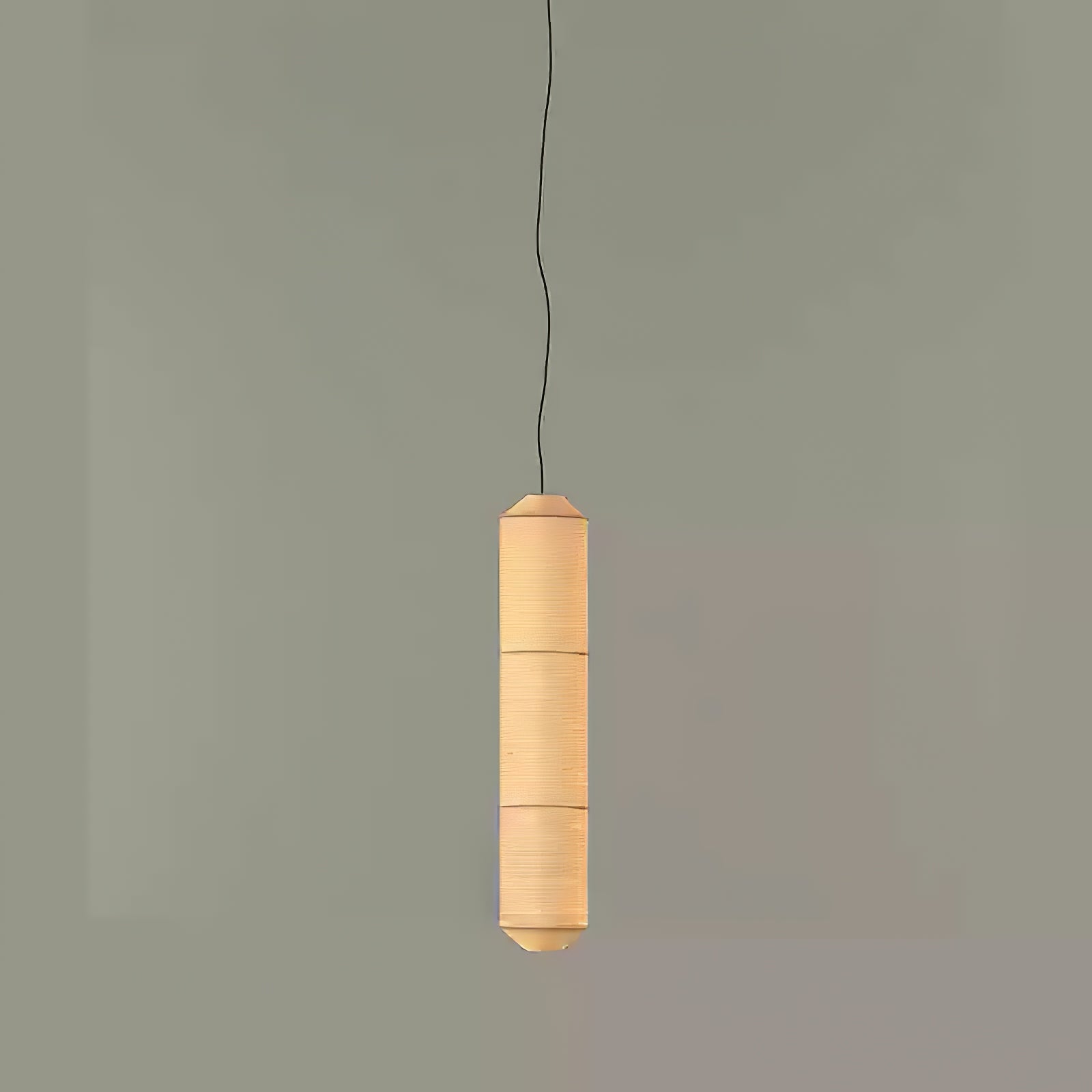 Oren Modern Minimalist Natural Mulberry Silk Pendant Lamp-Neutral Decor
