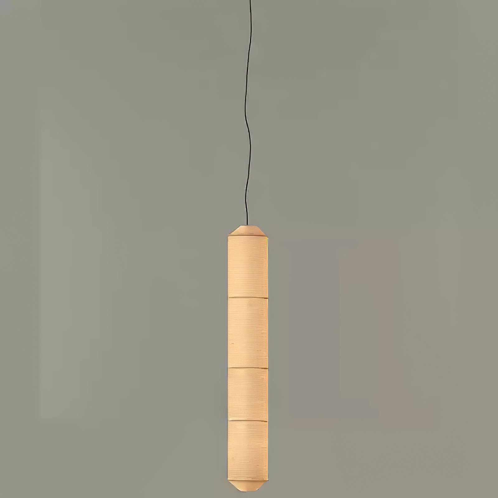Oren Modern Minimalist Natural Mulberry Silk Pendant Lamp-Neutral Decor