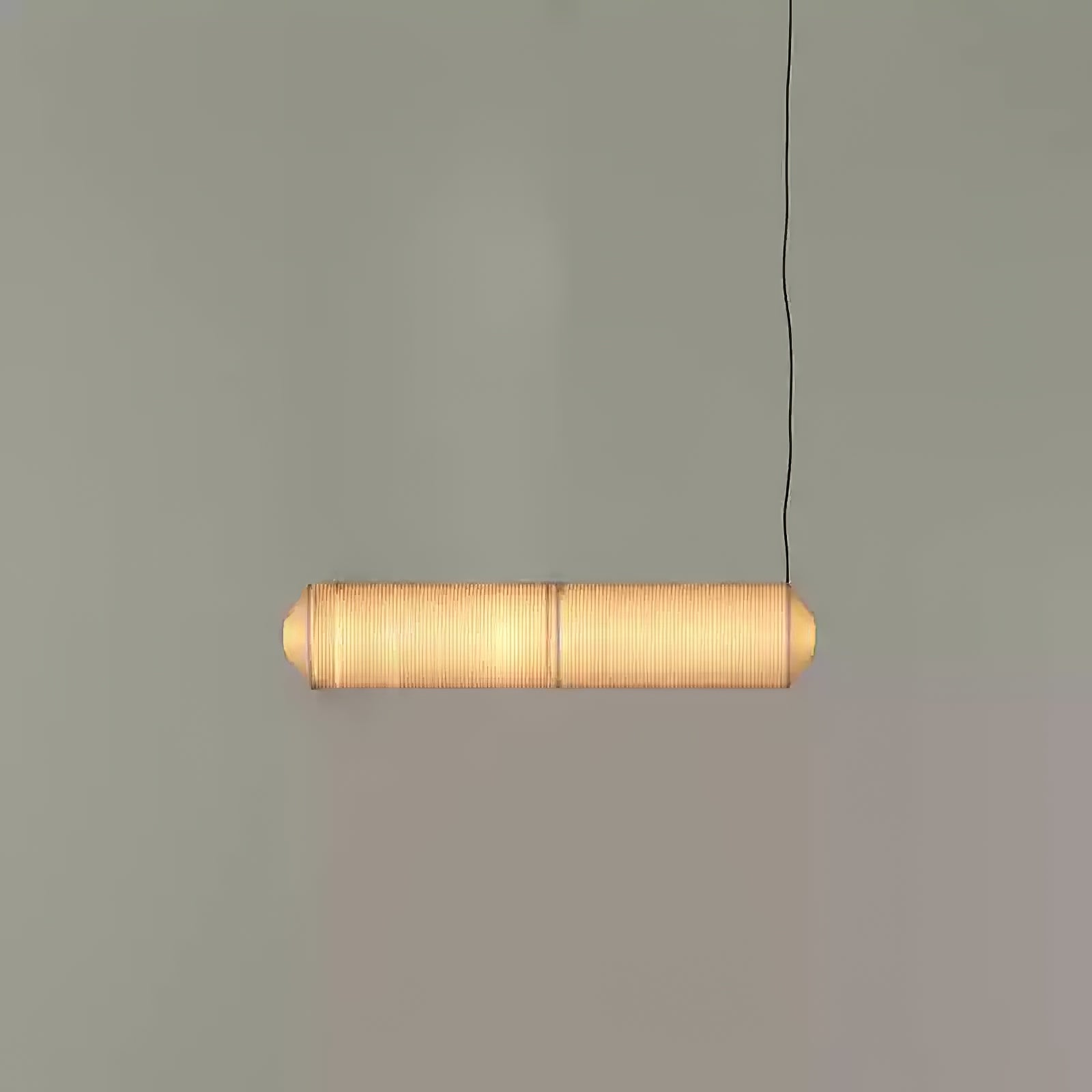 Oren Modern Minimalist Natural Mulberry Silk Pendant Lamp-Neutral Decor