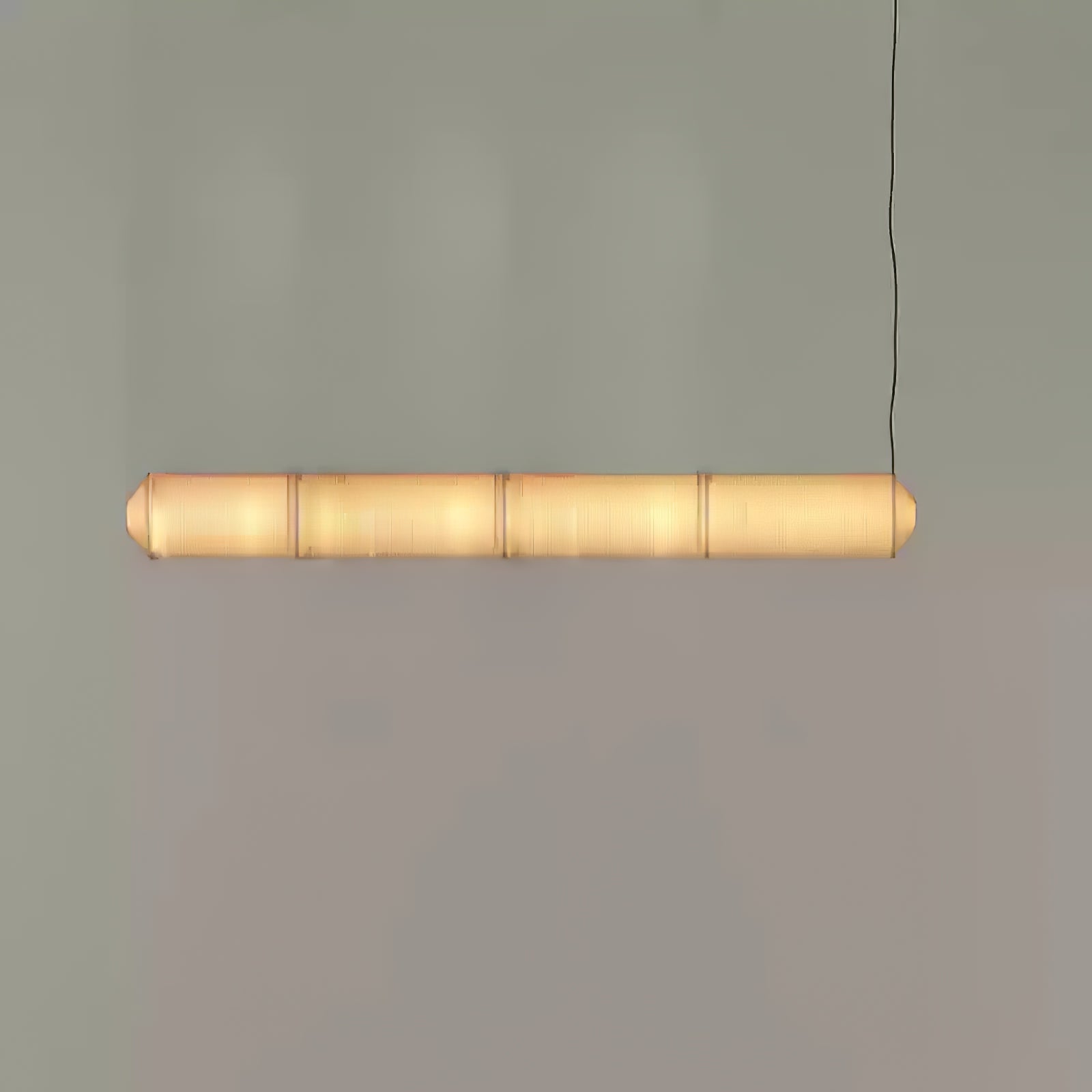 Oren Modern Minimalist Natural Mulberry Silk Pendant Lamp-Neutral Decor