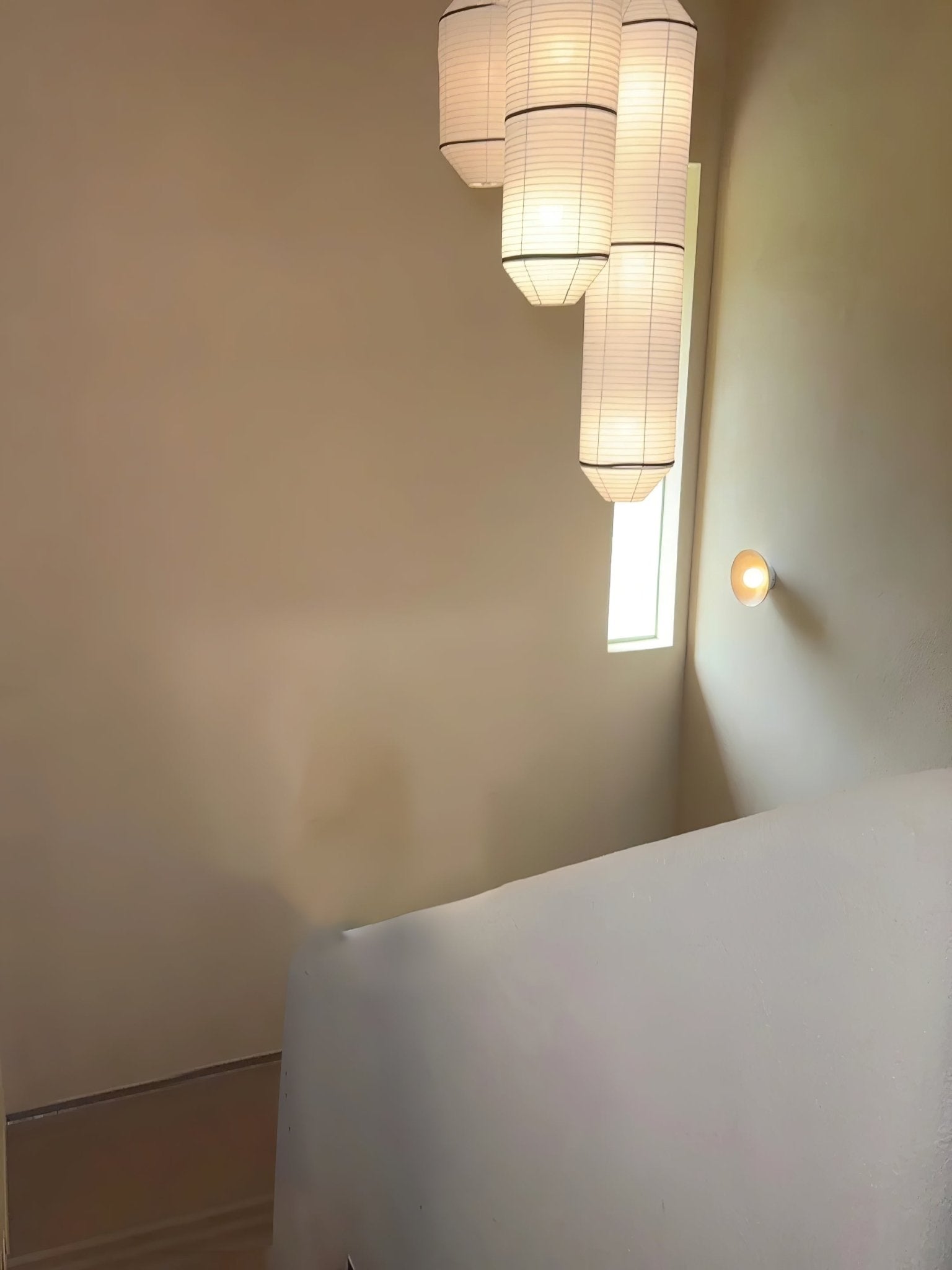 Oren Modern Minimalist Natural Mulberry Silk Pendant Lamp-Neutral Decor