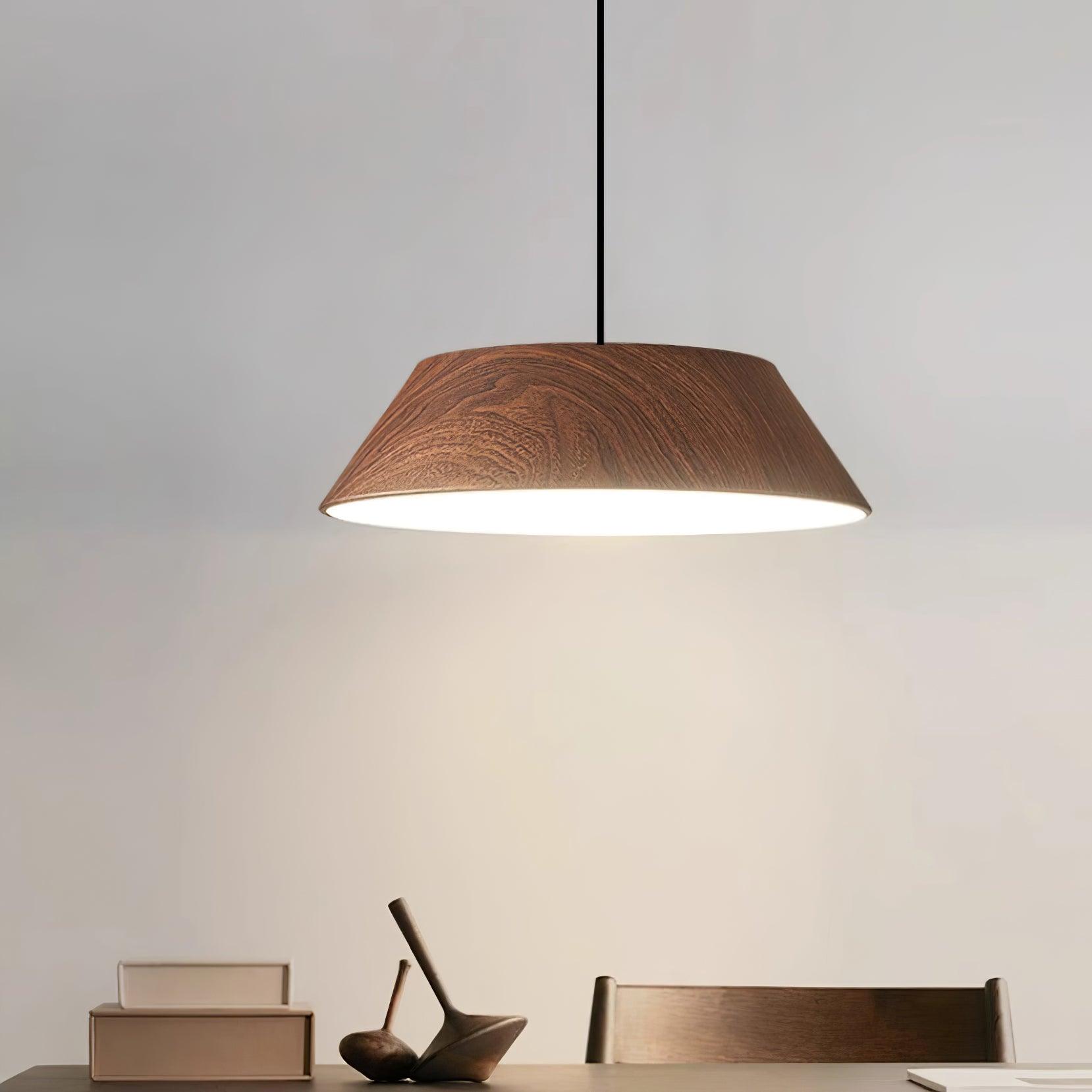 Novain Wood Grain Pendant Light