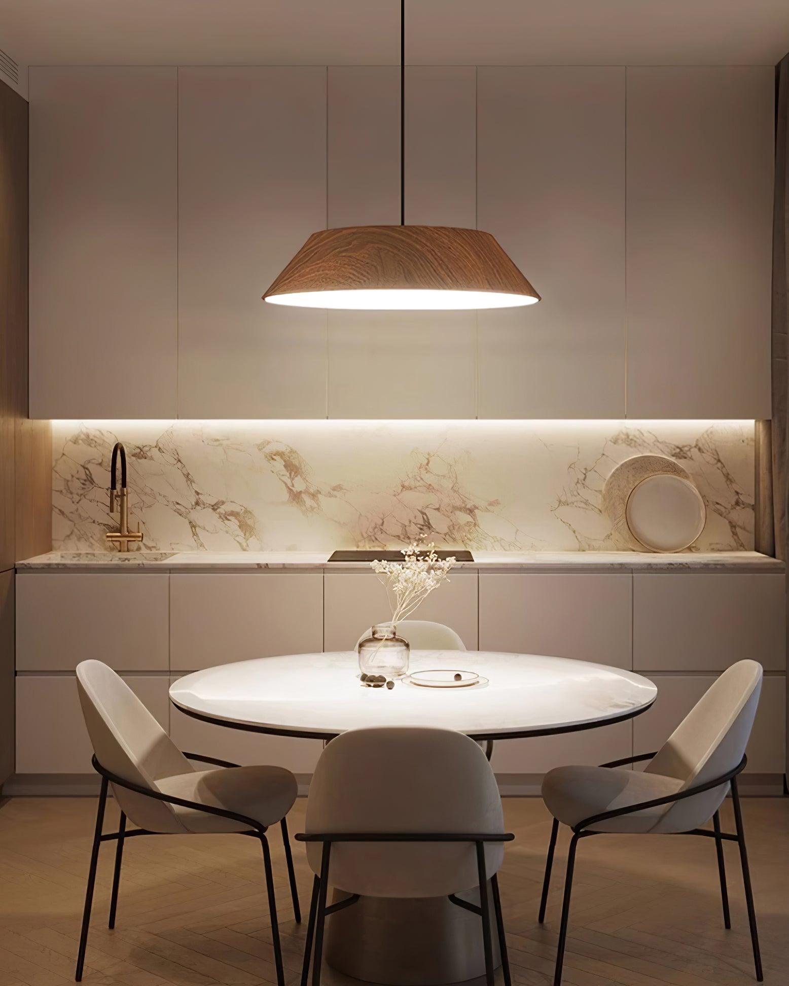 Novain Wood Grain Pendant Light