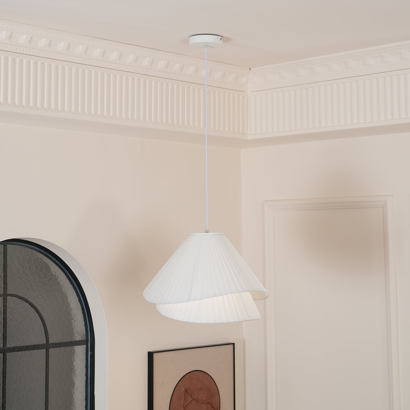 Tempo Pleated Pendant Light