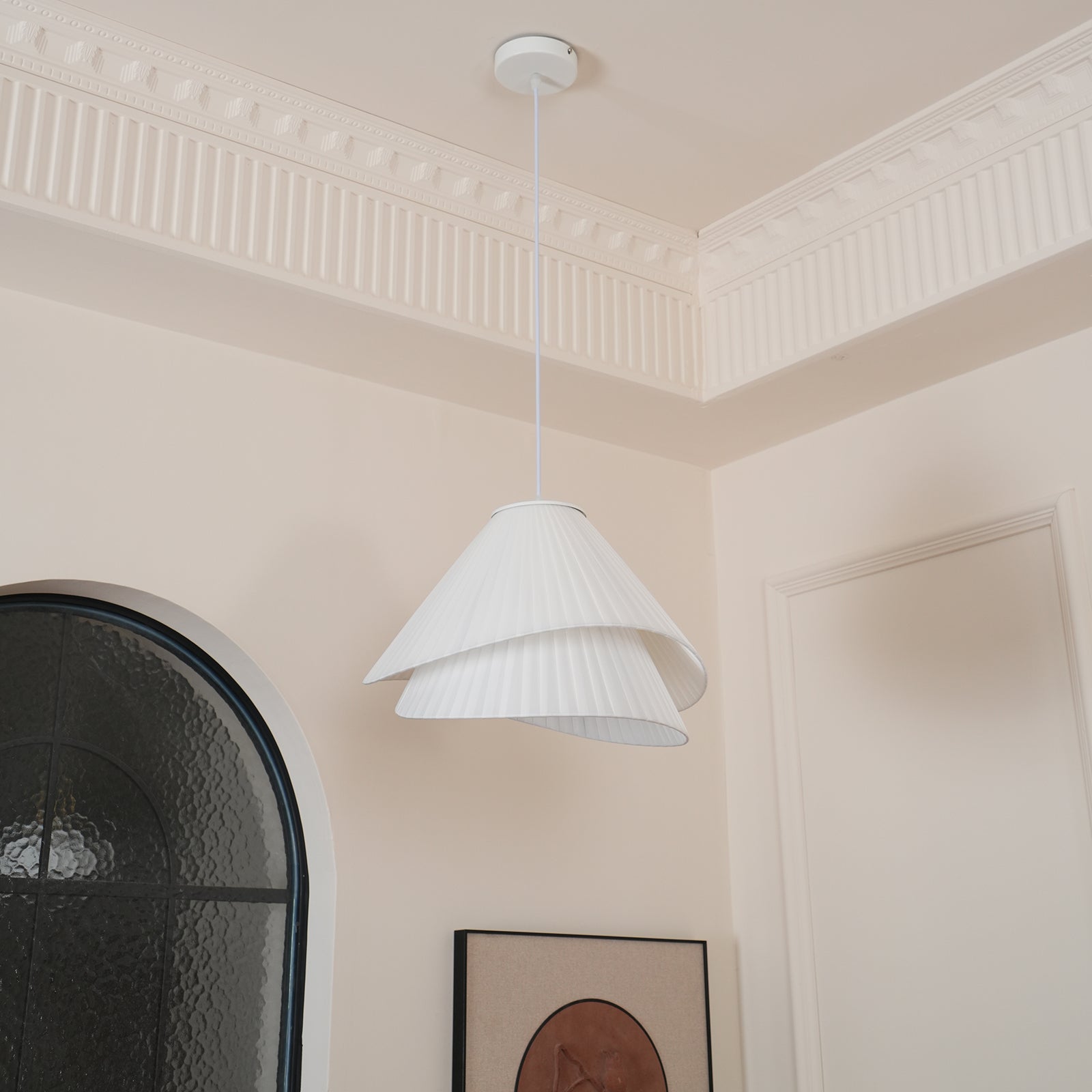 Tempo Pleated Pendant Light