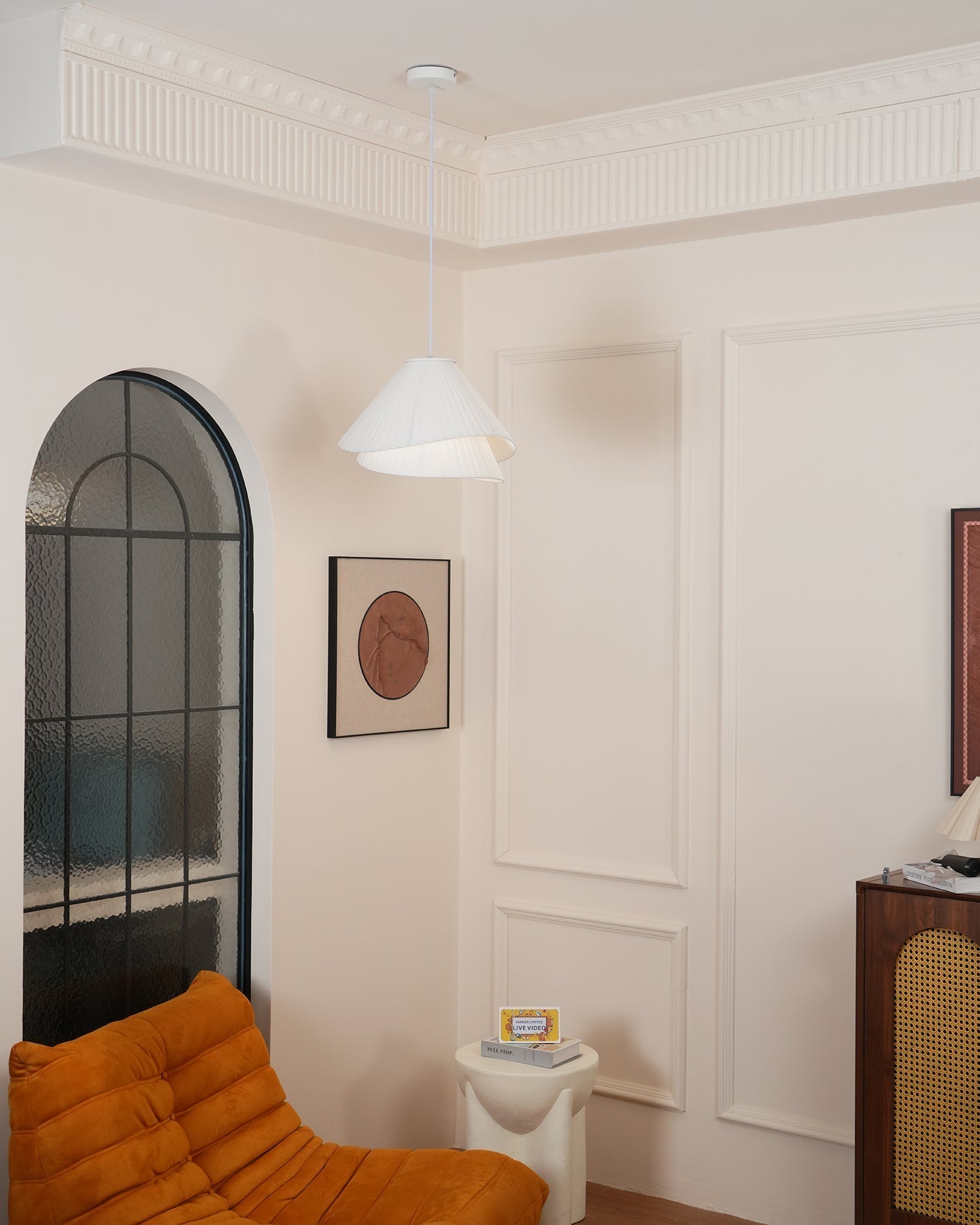 Tempo Pleated Pendant Light